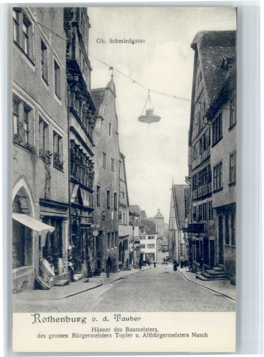 Rothenburg Tauber Schmiedgasse