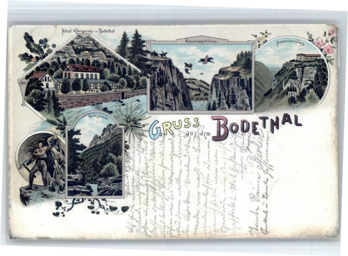 Thale Harz Thale [Stempelabschlag] Bodethal