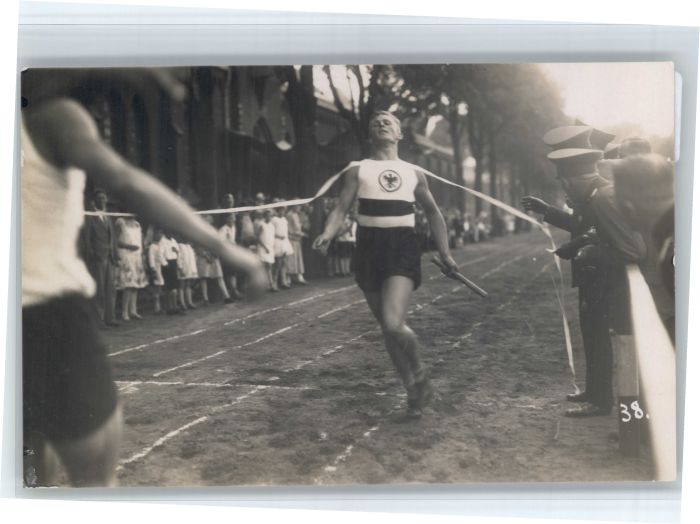 Brandenburg Havel [handschriftlich] Polizeispiele Staffellauf