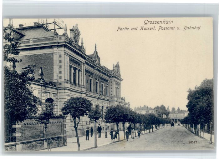 Grossenhain Sachsen Grossenhain Bahnhof Post