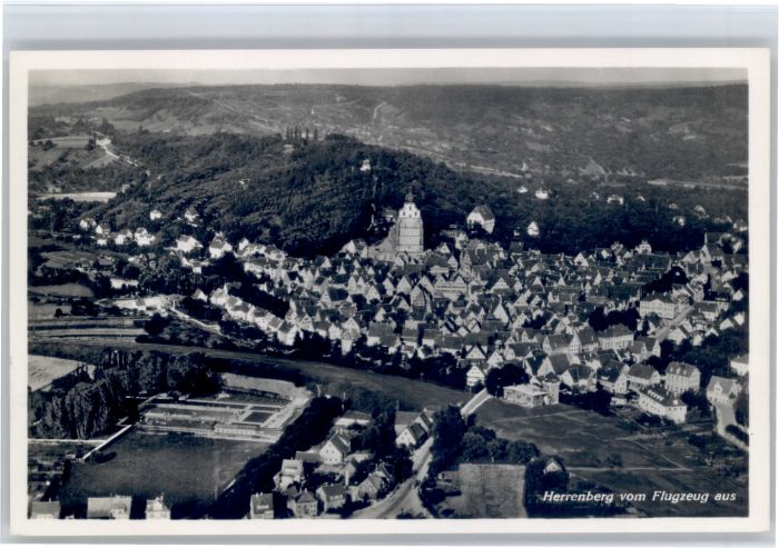 Herrenberg Fliegeraufnahme