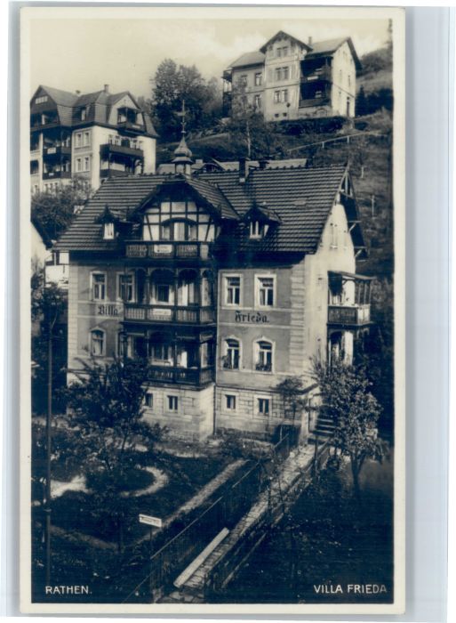 Rathen Saechsische Schweiz Rathen Villa Frieda
