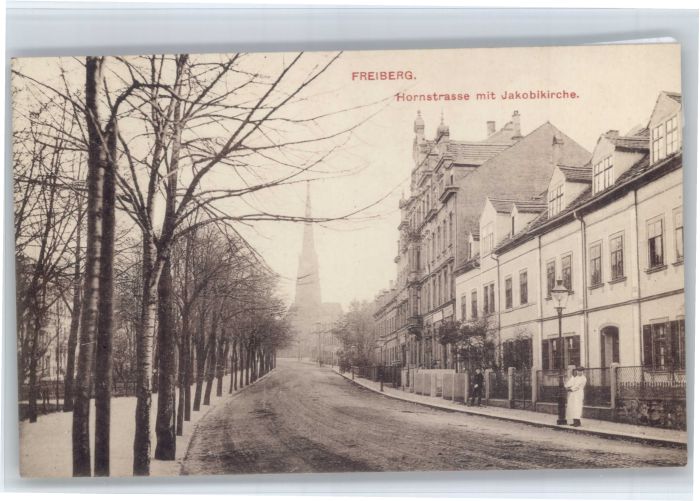 Freiberg Hornstrasse Jakobikirche
