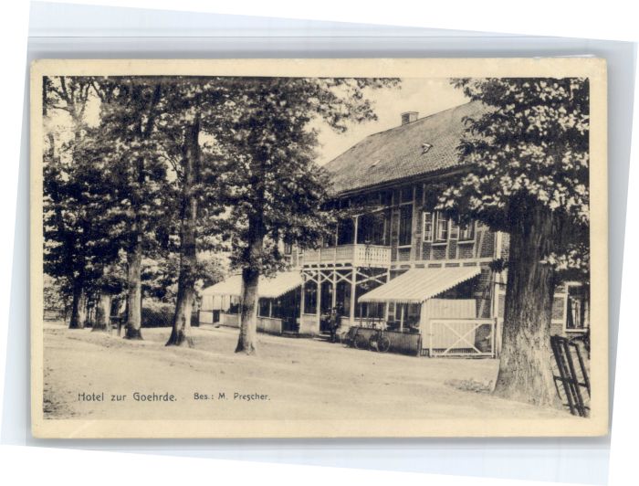Goehrde otel zur Goehrde *