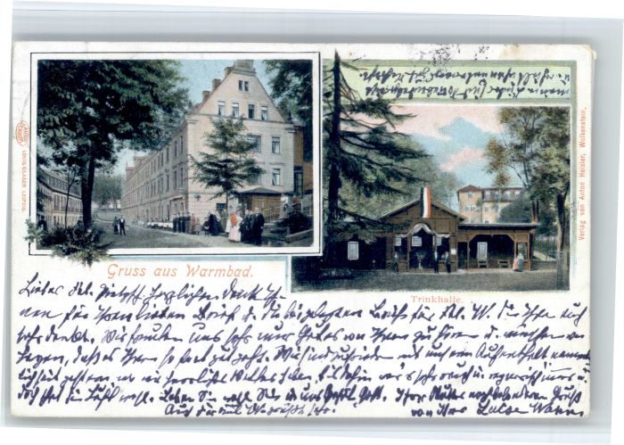 Warmbad Wolkenstein Warmbad Trinkhalle