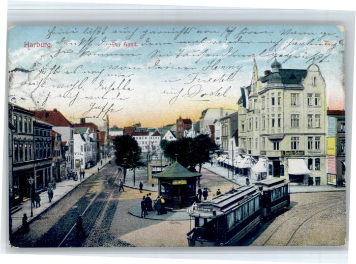 Harburg Sand Strassenbahn