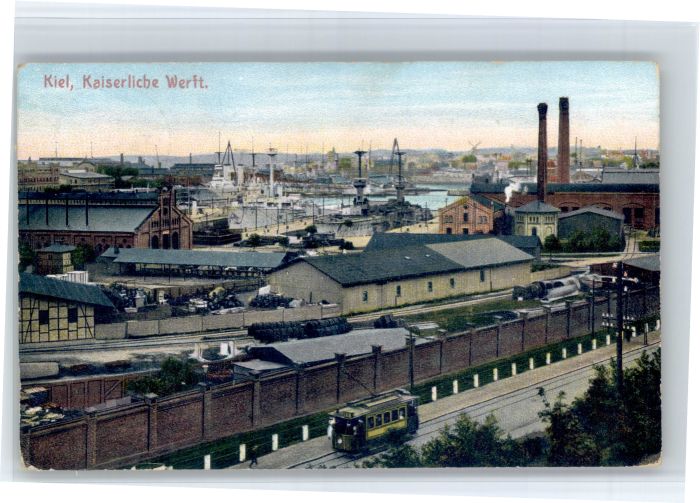 Kiel Werft Strassenbahn