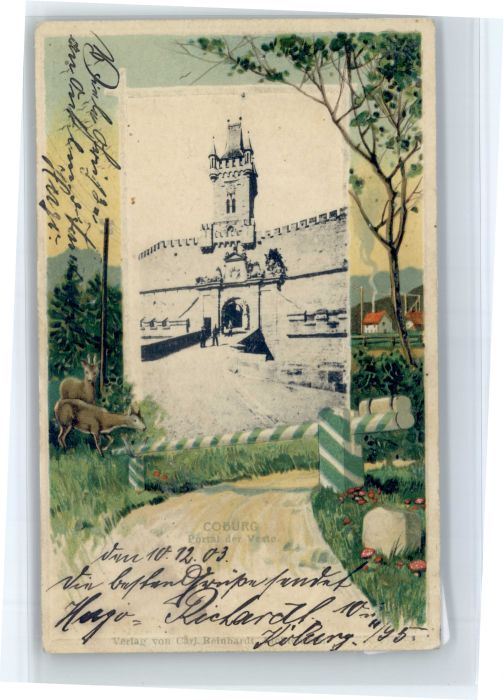 Coburg Veste Praegedruck