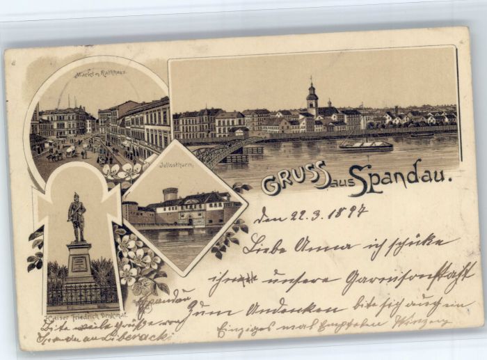 Spandau Markt Rathaus Juliusturm