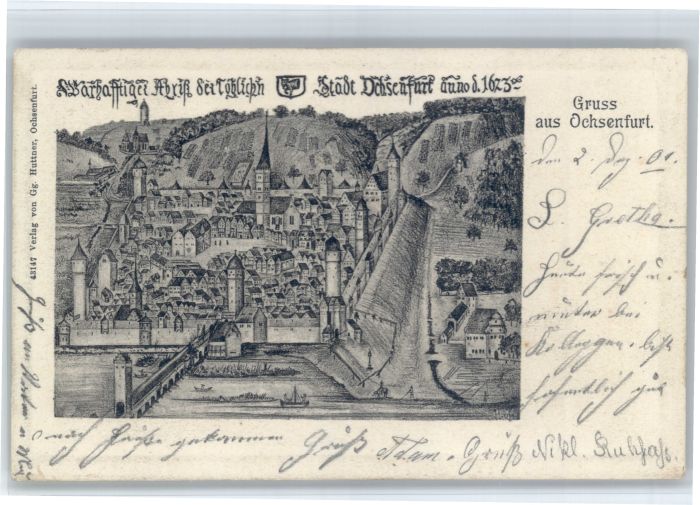 Ochsenfurt anno 1923