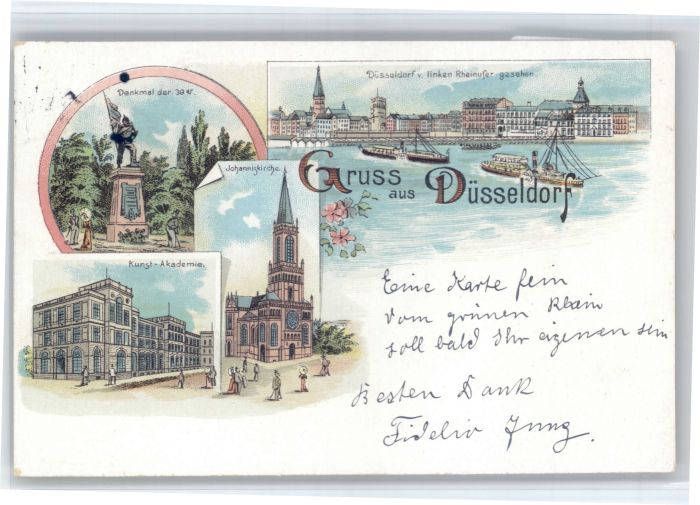 Duesseldorf ohanniskirche Kunst-Adademie