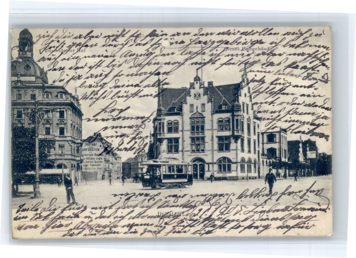 Duesseldorf uesseldorfer Hof Strassenbahn x