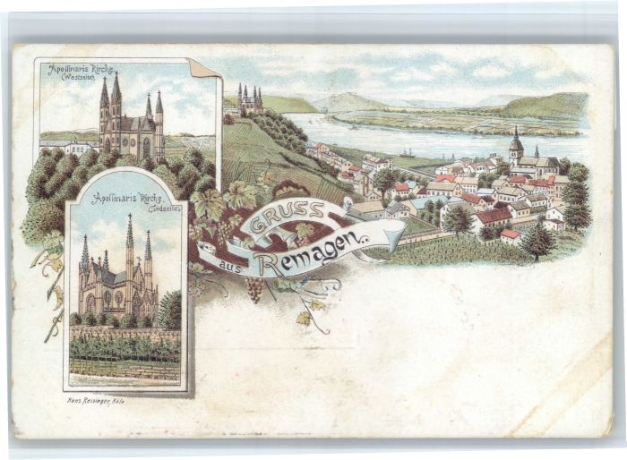 REMAGEN Rheinland-Pfalz Apollinaris Kirche