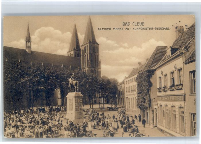 Kleve Markt Kurfuersten-Denkmal