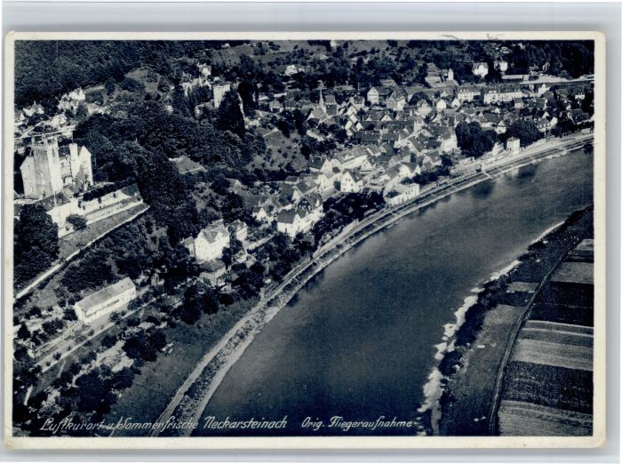 Neckarsteinach Fliegeraufnahme