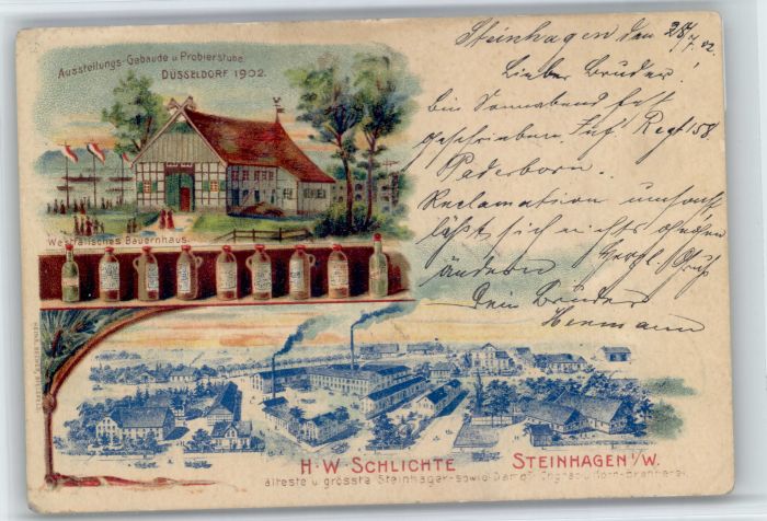 Steinhagen Westfalen Ausstellungsgebaeude Probierstube