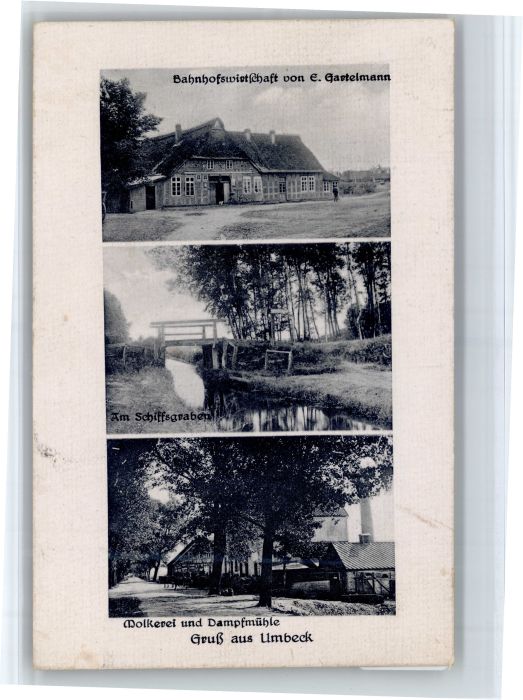 Umbeck Stadtallendorf Bahnhofswirtschaft Molkerei Dampfmuehle