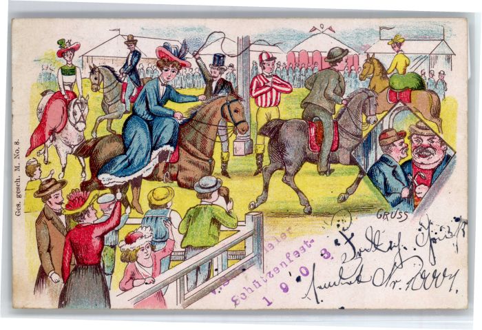 Schuetzenfest Salzwedel [Stempelabschlag] Schuetzenfest