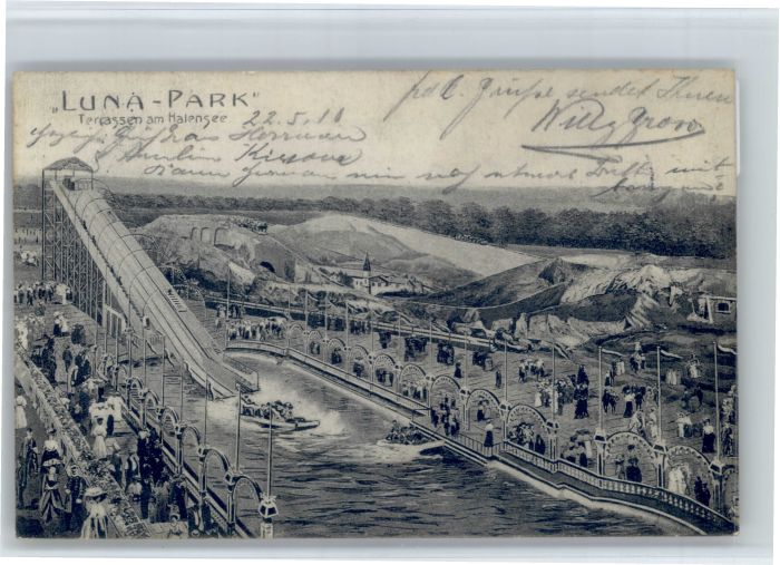 Berlin [Stempelabschlag] Luna Park