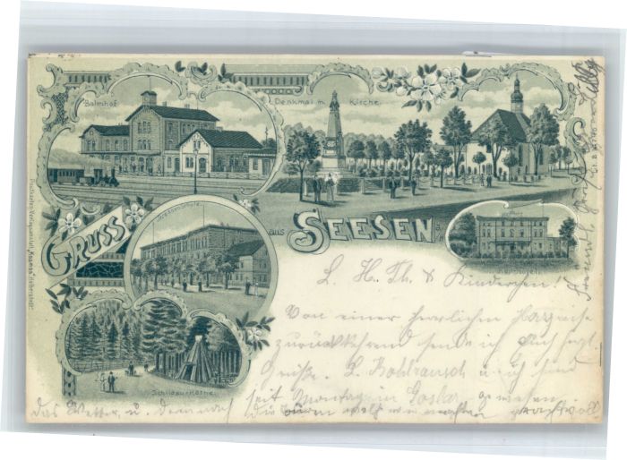 Seesen Harz Seesen Bahnhof Schildau Kroete Denkmal Kirche