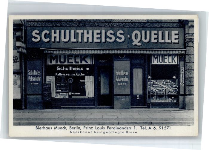 Berlin Bierhaus Mueck