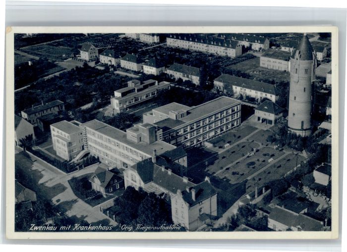 Zwenkau Krankenhaus Fliegeraufnahme