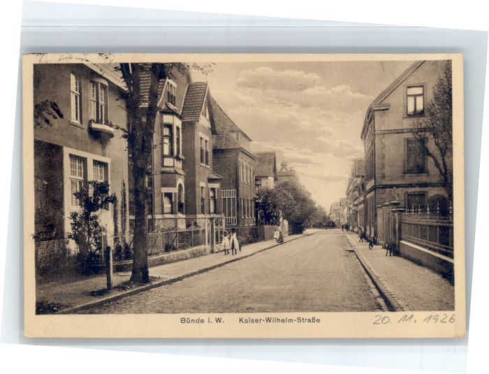 Buende Herford Buende Kaiser Wilhelm Strasse