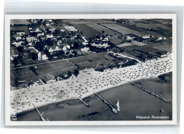 Kellenhusen Ostseebad Kellenhusen Ostsee Fliegeraufnahme