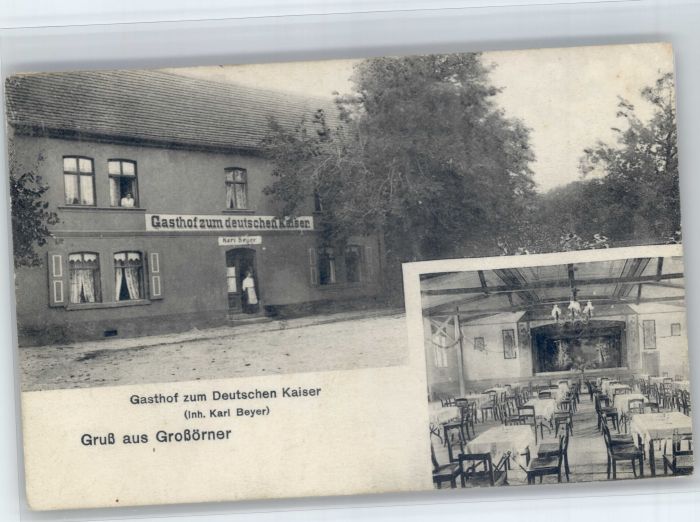 Grossoerner Gasthof zum deutschen Kaiser