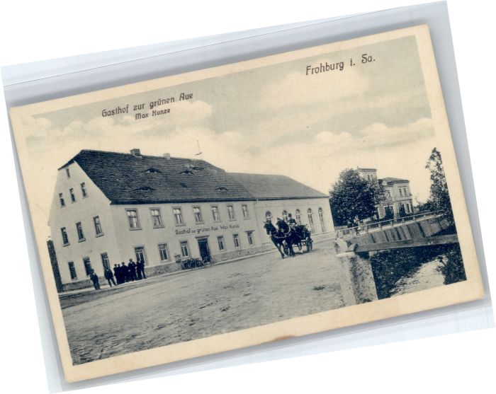 Frohburg Gasthof zur gruenen Aue