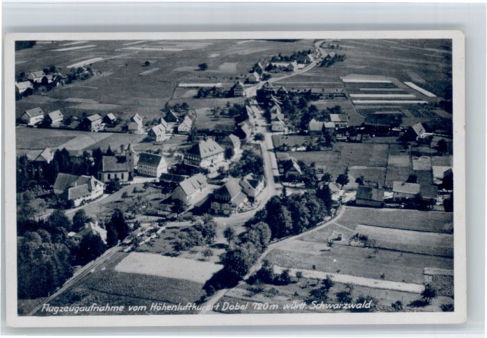 Dobel Schwarzwald Fliegeraufnahme
