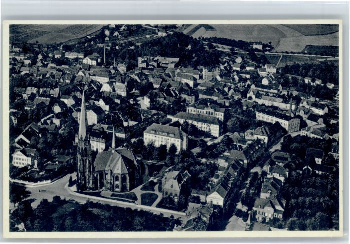 Hainichen Sachsen Fliegeraufnahme