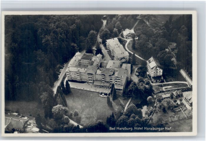 Bad Harzburg Fliegeraufnahme Hotel Harzburger Hof