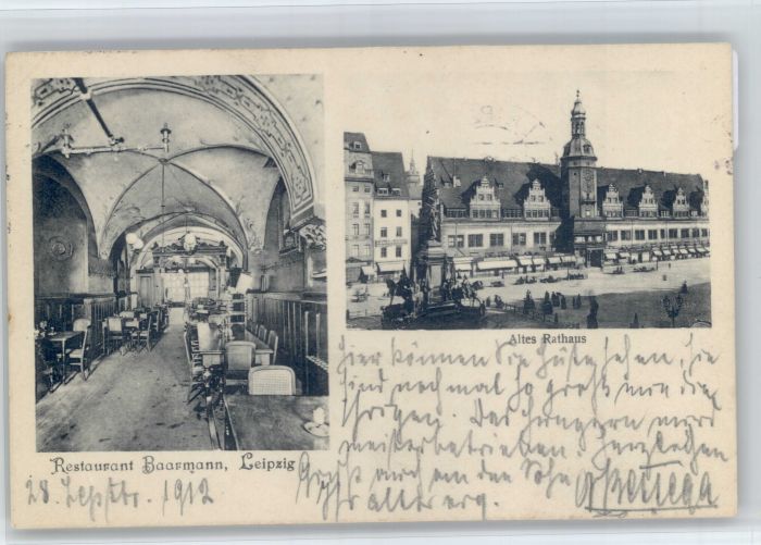 Leipzig Restaurant Baarmann Rathaus