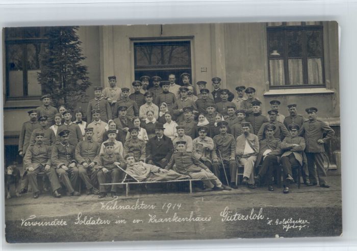 Guetersloh eihnachten Verwundete Soldanten Krankenhaus