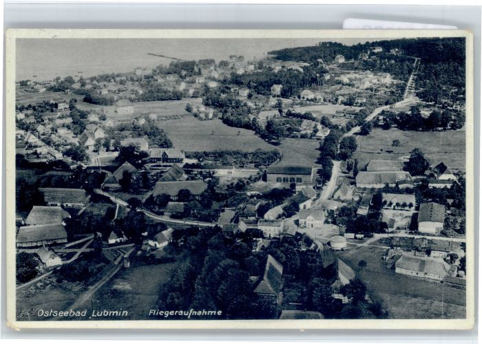 Lubmin Ostseebad Lubmin Fliegeraufnahme