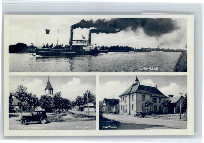 Niederhausen Rheinhausen Rathaus Kirchplatz
