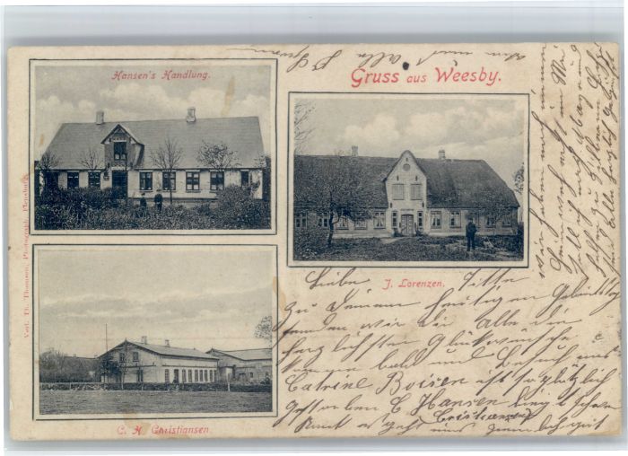 Weesby Hansens Handlung