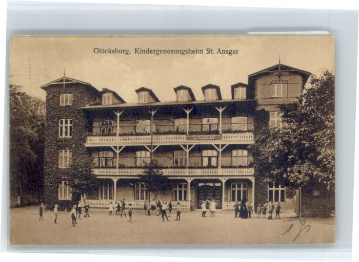 Gluecksburg Ostseebad Gluecksburg Ostsee Kindergenesungsheim St Ansgar