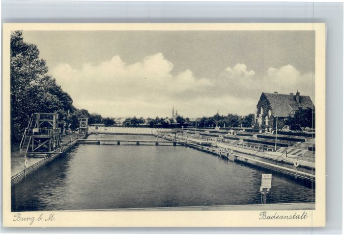 Burg Magdeburg Badeanstalt