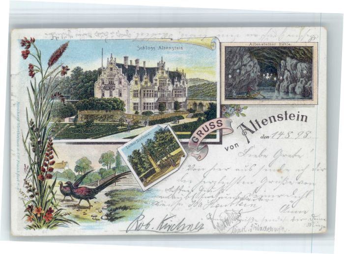 Schweina Bad Liebenstein Schloss Altenstein Luther Denkmal