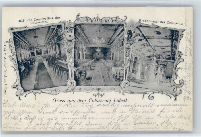 Luebeck olosseum Brunnensaal