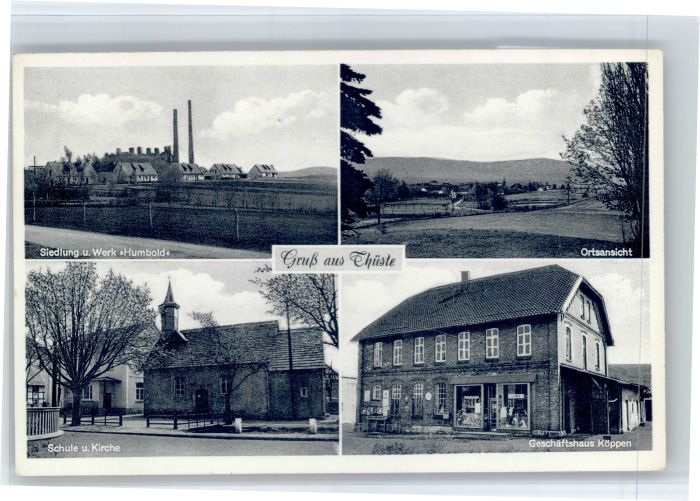 Thueste erk Humbold Geschaeftshaus Koeppen Schule Kirche x
