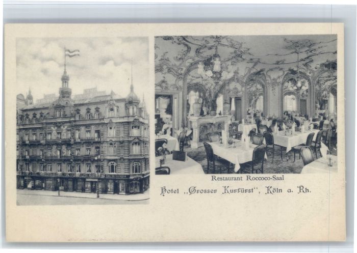 Koeln otel Grosser Kurfuerst *