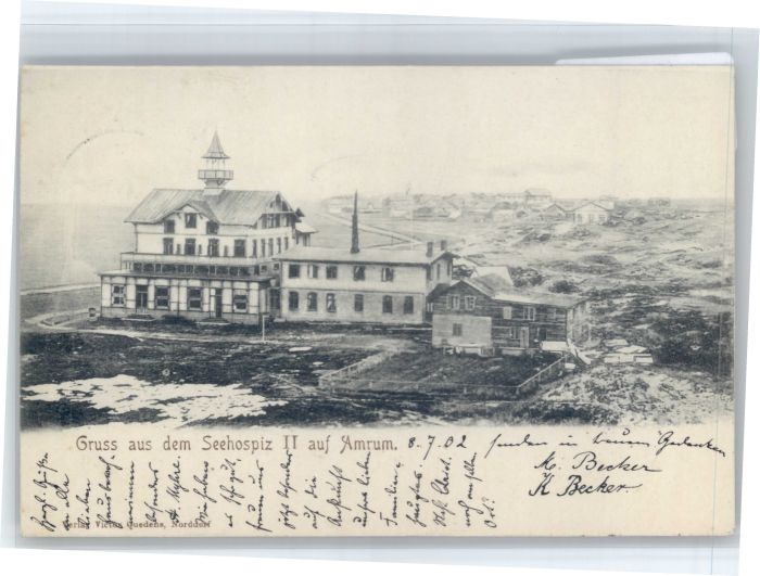 Nebel Amrum Seehospiz