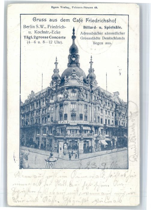 Berlin Cafe Friedrichshof