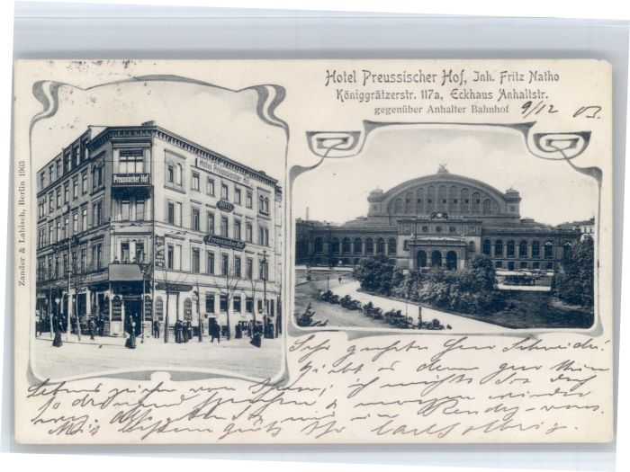 Berlin Hotel Preussischer Hof