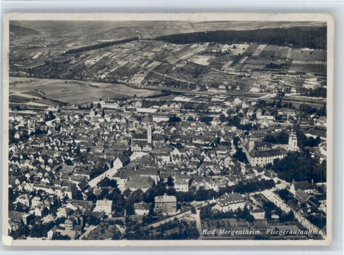 Bad Mergentheim Fliegeraufnahme