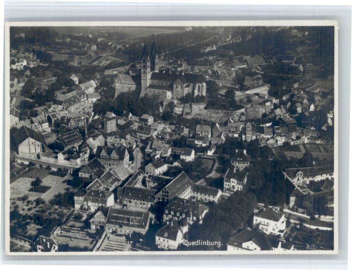 Quedlinburg Fliegeraufnahme