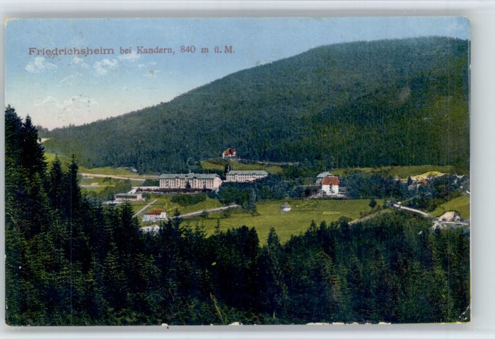 Luisenheim Rehaklinik Malsburg-Marzell Kandern BW Kandern Friedrichsheim